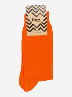 Носки однотонные St.Friday Socks - Оранжевые, Оранжевый