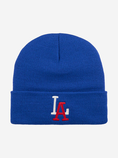 Шапка с отворотом AMERICAN NEEDLE 21019A-LOS Los Angeles Angels Cuffed Knit MILB (синий), Синий