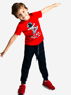 Комплект для мальчика: футболка, брюки PlayToday, Красный