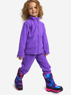 Комплект для девочки: толстовка, брюки PlayToday, Фиолетовый