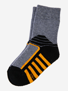 Термоноски для мальчика (низкие махровые) PlayToday, Серый