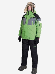 Костюм зимний Alaskan Dakota зеленый/черный 3XL (куртка+полукомбинезон), Зеленый