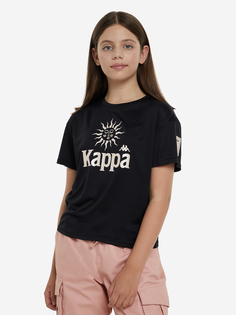 Футболка для девочек Kappa, Черный