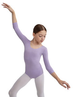 Купальник гимнастический Belkina без юбки для танцев и тренировок, Фиолетовый