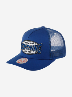 Бейсболка с сеточкой MITCHELL NESS HHSS5766-TBLYYPPPBLUE Tampa Bay Lightning NHL (фиолетовый), Фиолетовый Mitchell&Ness