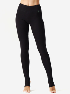 Тайтсы с открытой пяткой "Black Star", Черный Yoga Dress