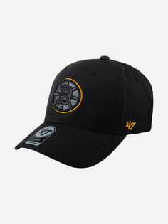 Бейсболка с сеточкой 47 BRAND H-MMNTM01ZPV-BK Boston Bruins NHL (черный), Черный