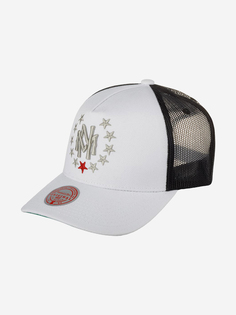 Бейсболка с сеточкой MITCHELL NESS HHSS4223-MNNYYPPPWHIT (белый), Белый Mitchell&Ness