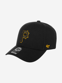 Бейсболка 47 BRAND B-MVP20WBV Pittsburgh Pirates MLB (черный), Черный