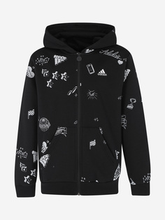 Толстовка для мальчиков adidas, Черный