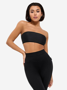 Топ бандо женский Bona Fide: Top Bandeau "Black", Черный