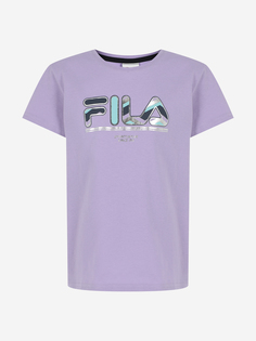 Футболка для девочек FILA, Фиолетовый