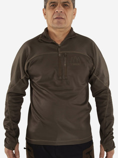 Толстовка FINNHUNT 1/2 Zip Universal Olive Green, Коричневый
