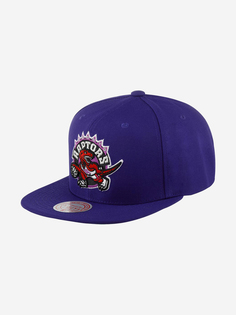 Бейсболка с прямым козырьком MITCHELL NESS HHSS5133-TRAYYPPPPURP Toronto Raptors NBA (фиолетовый), Фиолетовый Mitchell&Ness