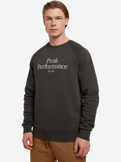 Толстовка мужская Peak Performance Original Crew, Зеленый