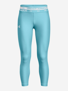 Тайтсы детские Under Armour HG Armour Ankle Crop, Голубой