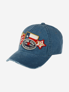 Бейсболка AMERICAN NEEDLE PBC-1907B PBR Lone Star Iconic (синий), Синий