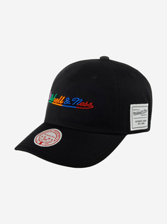 Бейсболка MITCHELL NESS HLSX5160-MNNYYPPPMTBK Mitchell Ness Branded (черный), Черный Mitchell&Ness