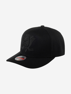 Бейсболка MITCHELL NESS HHSSINTL1185-ADUBLCK Anaheim Ducks NHL (черный), Черный Mitchell&Ness