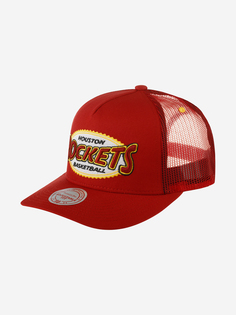 Бейсболка с сеточкой MITCHELL NESS HHSS5461-HROYYPPPRED1 Houston Rockets NBA (красный), Красный Mitchell&Ness