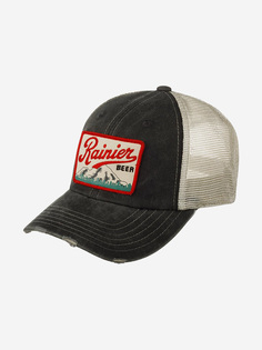 Бейсболка с сеточкой AMERICAN NEEDLE 23001A-RAINIER PBR Rainier Beer Orville (серый), Серый