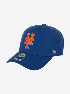 Бейсболка 47 BRAND B-MVP16WBV New York Mets MLB (синий), Синий