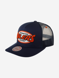 Бейсболка с сеточкой MITCHELL NESS HHSS5767-EDOYYPPPBLUE Edmonton Oilers NHL (синий), Синий Mitchell&Ness