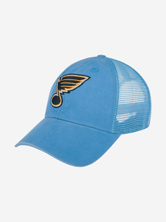 Бейсболка с сеточкой AMERICAN NEEDLE 41152A-SLB Saint Louis Blues Raglan Bones NHL (синий), Синий