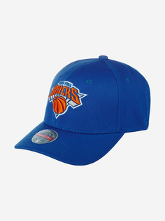 Бейсболка MITCHELL NESS HHSS3257-NYKYYPPPBLUE New York Knicks NBA (синий), Синий Mitchell&Ness