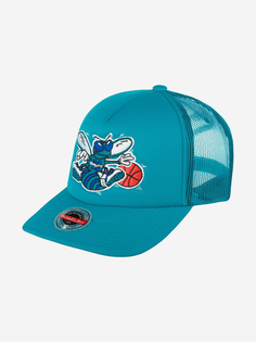Бейсболка MITCHELL NESS 6HSSSH21346-CHOTEAL Charlotte Hornets NBA (голубой), Голубой Mitchell&Ness