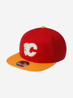 Бейсболка с прямым козырьком AMERICAN NEEDLE 400A1V-CFL Calgary Flames 400 Series NHL (красный), Красный