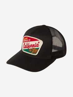 Бейсболка с сеточкой AMERICAN NEEDLE 42960A-CALI California Valin (черный), Черный