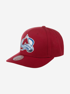 Бейсболка MITCHELL NESS HHSS5370-CAVYYPPPMARO Colorado Avalanche NHL (малиновый), Мультицвет Mitchell&Ness