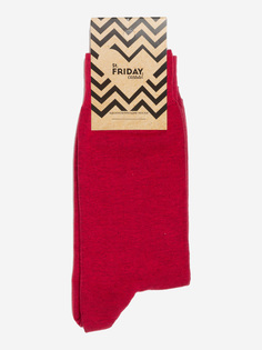 Носки однотонные St.Friday Socks - Красные, Красный