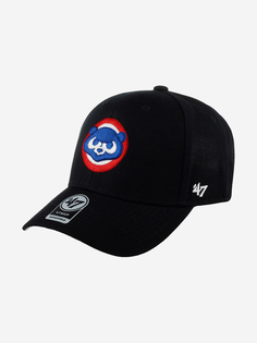 Бейсболка 47 BRAND B-MVP05WBV-BKH Chicago Cubs MLB (черный), Черный