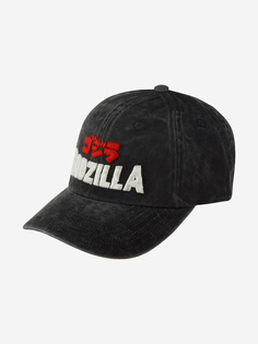 Бейсболка AMERICAN NEEDLE 36670A-GODZILLA Godzilla New Raglin (черный), Черный
