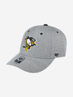 Бейсболка 47 BRAND H-STMCD15WHV-CC Pittsburgh Penguins NHL (серый), Серый