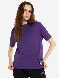 Футболка женская Kappa Authentic Flash, Фиолетовый