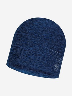 Шапка Buff Dryflx Hat Solid Blue, Синий