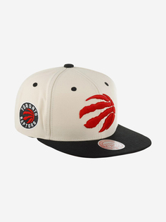 Бейсболка с прямым козырьком MITCHELL NESS 6HSSLD21078-TRAOFWH Toronto Raptors NBA (белый), Белый Mitchell&Ness