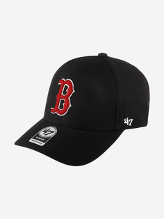 Бейсболка 47 BRAND B-MVP02WBV-BKF Boston Red Sox MLB (черный), Черный