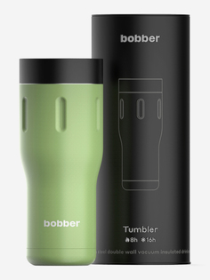 Термокружка вакуумная для напитков Tumbler BOBBER, 470 мл, Зеленый