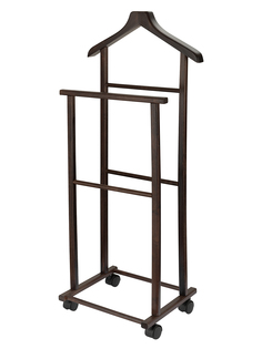 Вешалка костюмная KETT-UP PRESTIGE (ПРЕСТИЖ) ECO, массив бука, темный