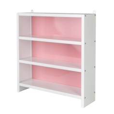 Полка настенная VERANDA Почемучка А11.689 металл розовая