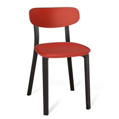 Стул Sheffilton SHT-S85-2 красный/черный