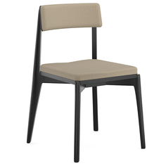 Стул aska, рогожка, черный/бежевый Latitude ASKCHBKBSKBG