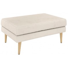 Пуф ARSKO Корс 1, натуральный/айвори ivory