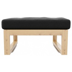 Пуф ARSKO Амбер, сосна/черный black