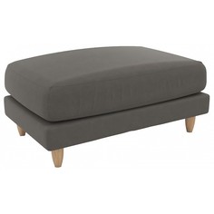 Пуф ARSKO Корс 2, натуральный/серый stone