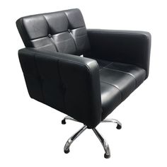 Парикмахерское кресло Аврора, Черный No Brand